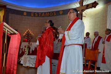 Procesión religiosa en El Ejido (Foto Francisco Javier Santana)